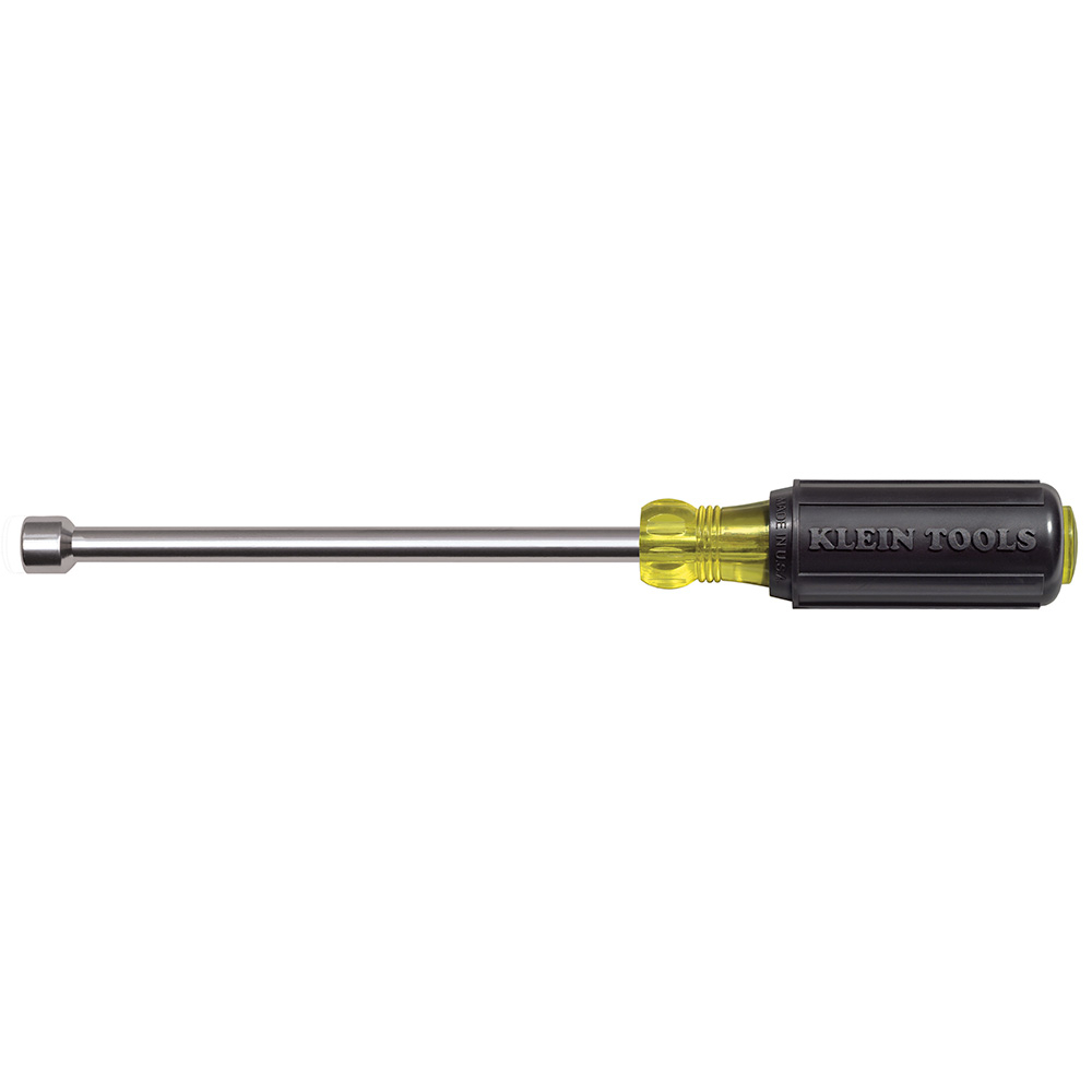646-7/16M Cushion-Grip Magnetic Tip Nutdriver, 7/16 in, Hollow Shank, Cushion Grip Handle, Polished Chrome