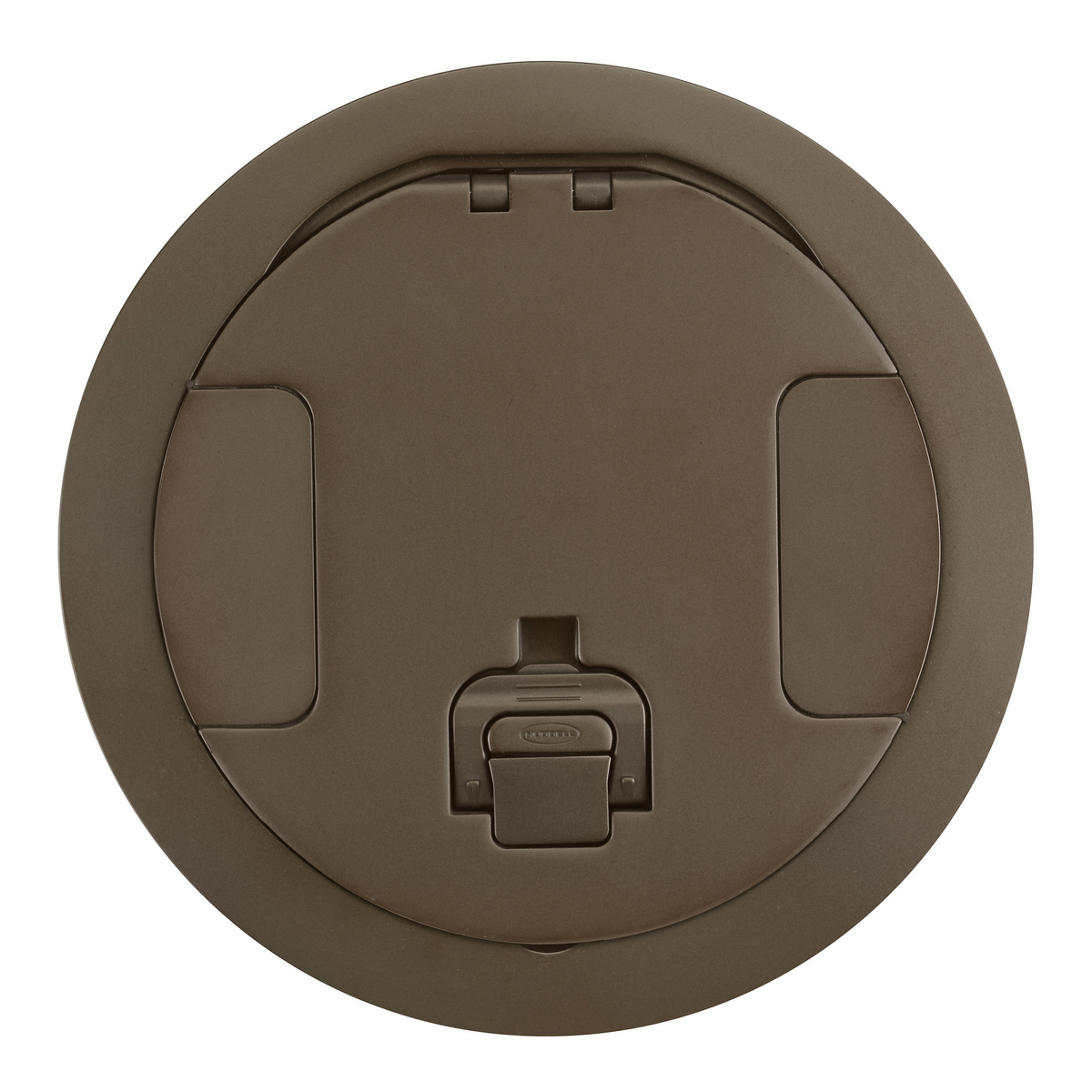 CFBS1R8CVRBRZ CFB2G Furniture Feed Standard Surface Style Floor Box Cover, 8 in Dia, 7-1/2 in L x 7-1/2 in W x 1.3 in D, Cast Aluminum