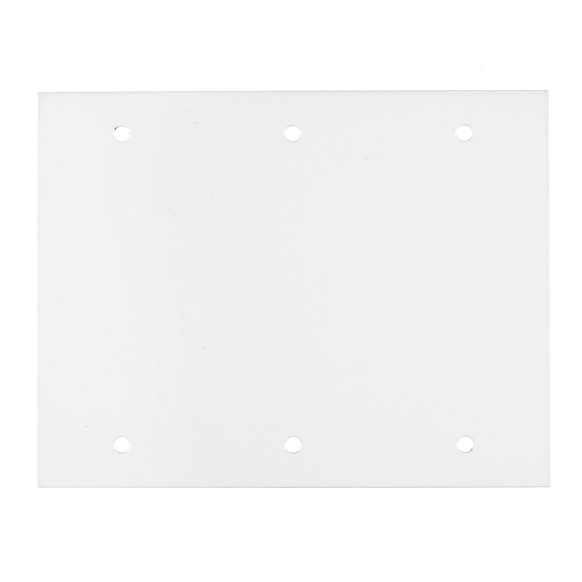 S1R8CSPN Blank Standard Sized Center Sub Plate, 5.41 in L, Steel