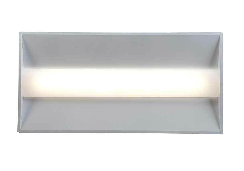 LVT24B040MM835VQLTWHTE LVT LED Troffer, 120 to 277 V AC, Electrogalvanized Cold Rolled Steel Housing