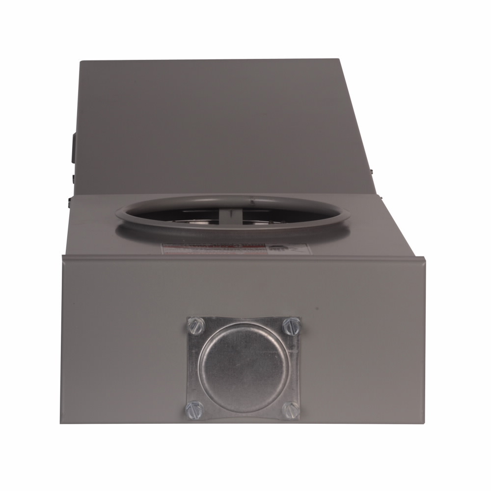 CHM7N7NS 2-Pole 4-Circuit Metered Ring Power Outlet Panel, 125 VAC, 20 A, NEMA 3R Enclosure