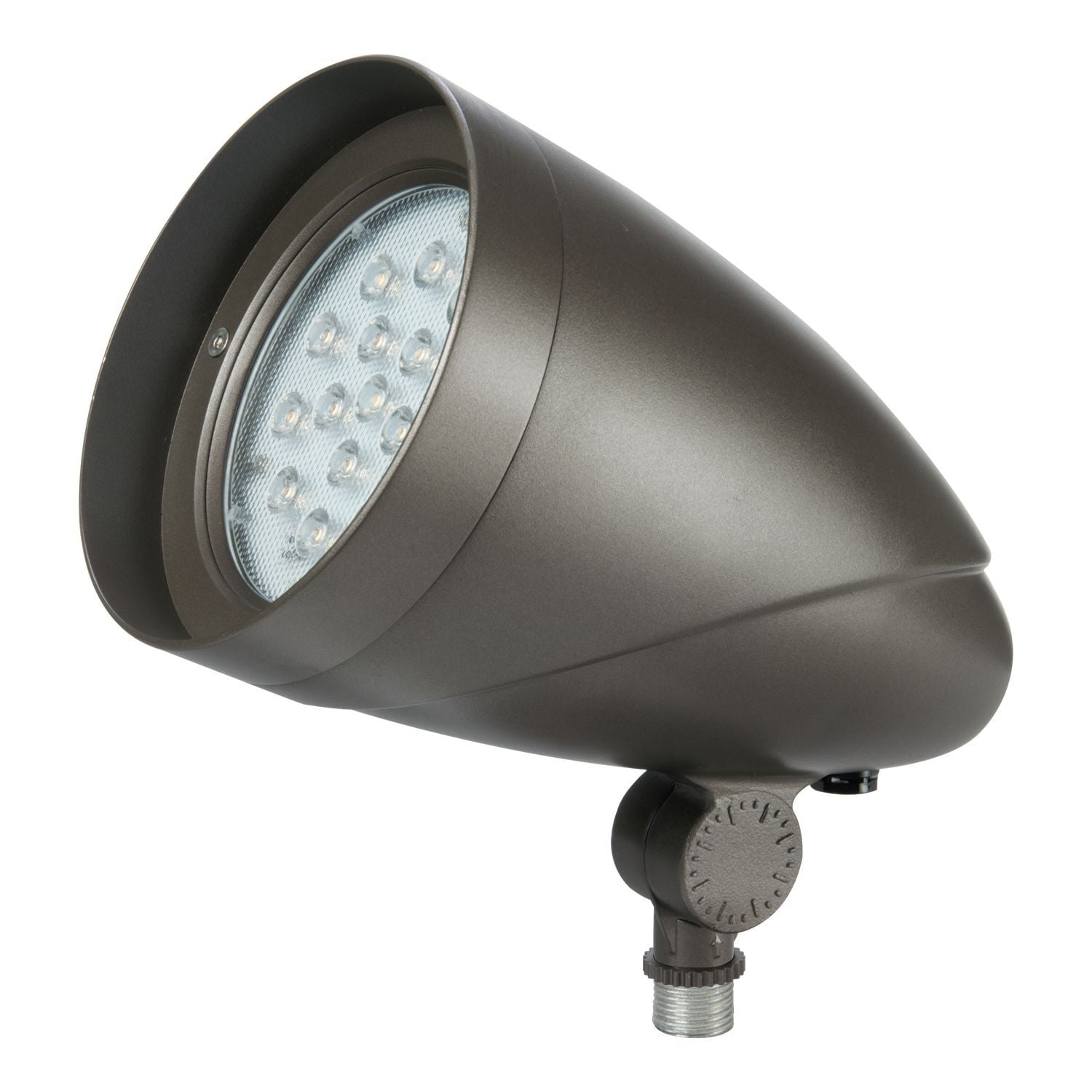 TCRL20M Lumark Large Tracer Floodlight, 18 W Fixture, 120 to 277 V AC, Carbon Bronze Polyester Powder Coated Housing