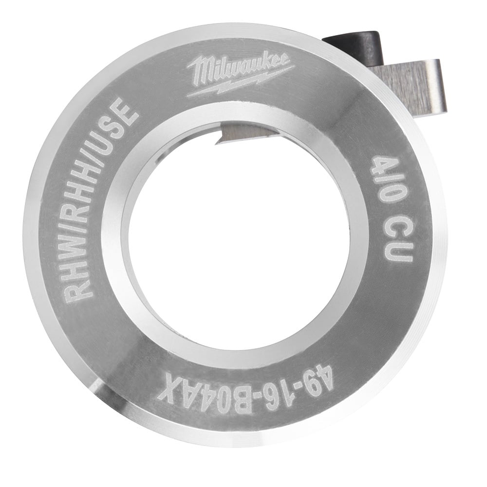 49-16-B04AX RHW/RHH/USE Bushing, For Use With M12 and M18 Cable Strippers, 4/0 AWG
