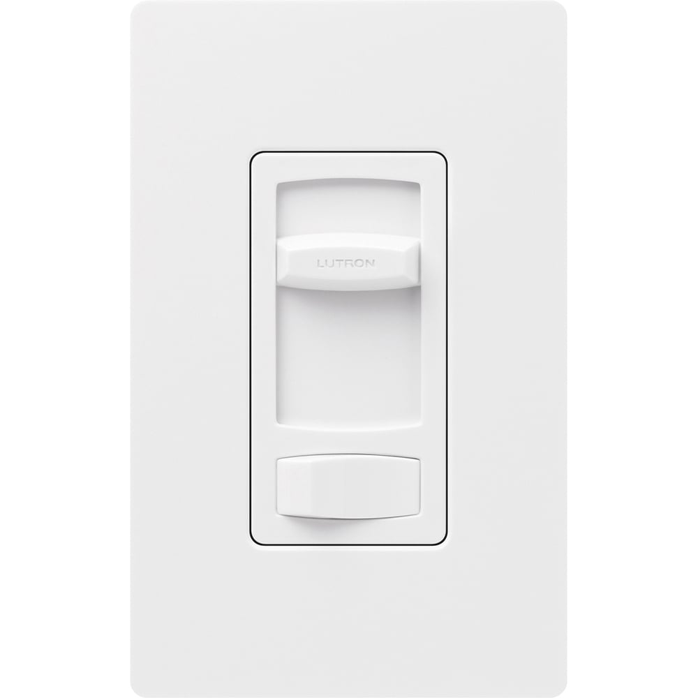 CT-603P-WH Skylark Contour Dimmer Switch, 600W Incandescent/Halogen, 3-Way, 120V, White