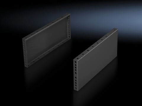 8602015 Side Trim Panel, 7.9 in H, For Use With TS, SE, CM, TP, PC, IW, TS IT Series 39 in W Enclosure, Carbon Steel