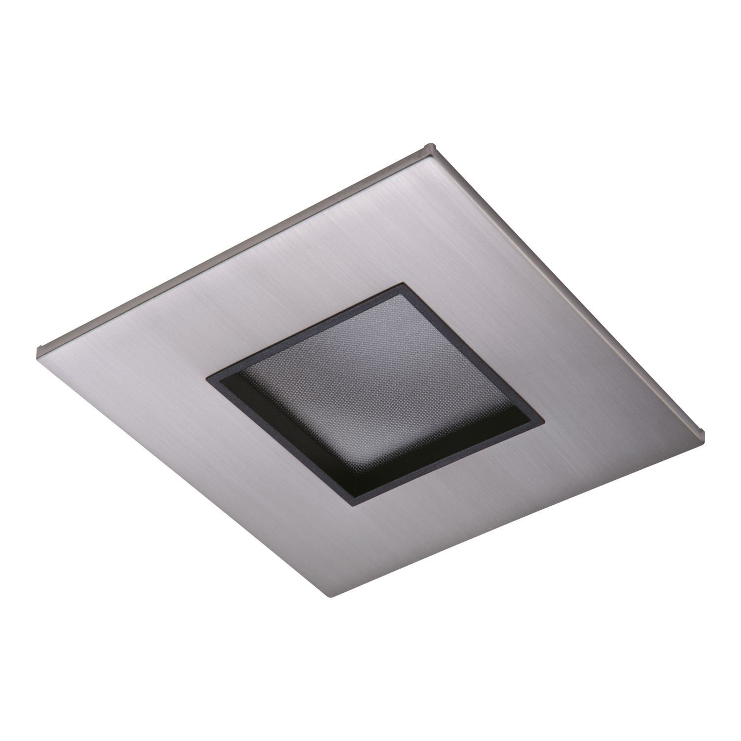 TL44S2GBNBB Halo TL44S Lensed Pinhole Square Lighting Trim, LED Lamp, For Use With 2 in Recessed Downlight Housing and 4 in ML4D Module, Die Formed Steel
