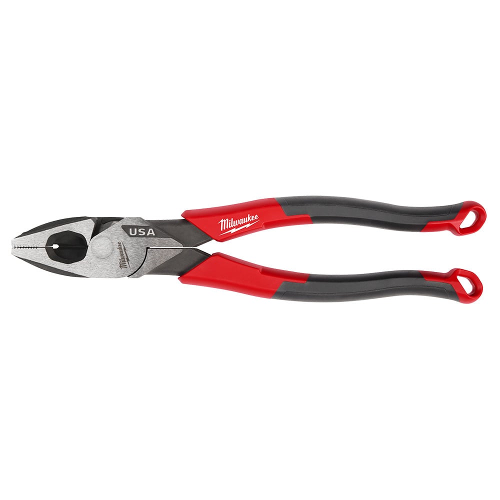 MT550 Linemans Plier, 9 in Nominal, Steel Jaw, 9.61 in OAL