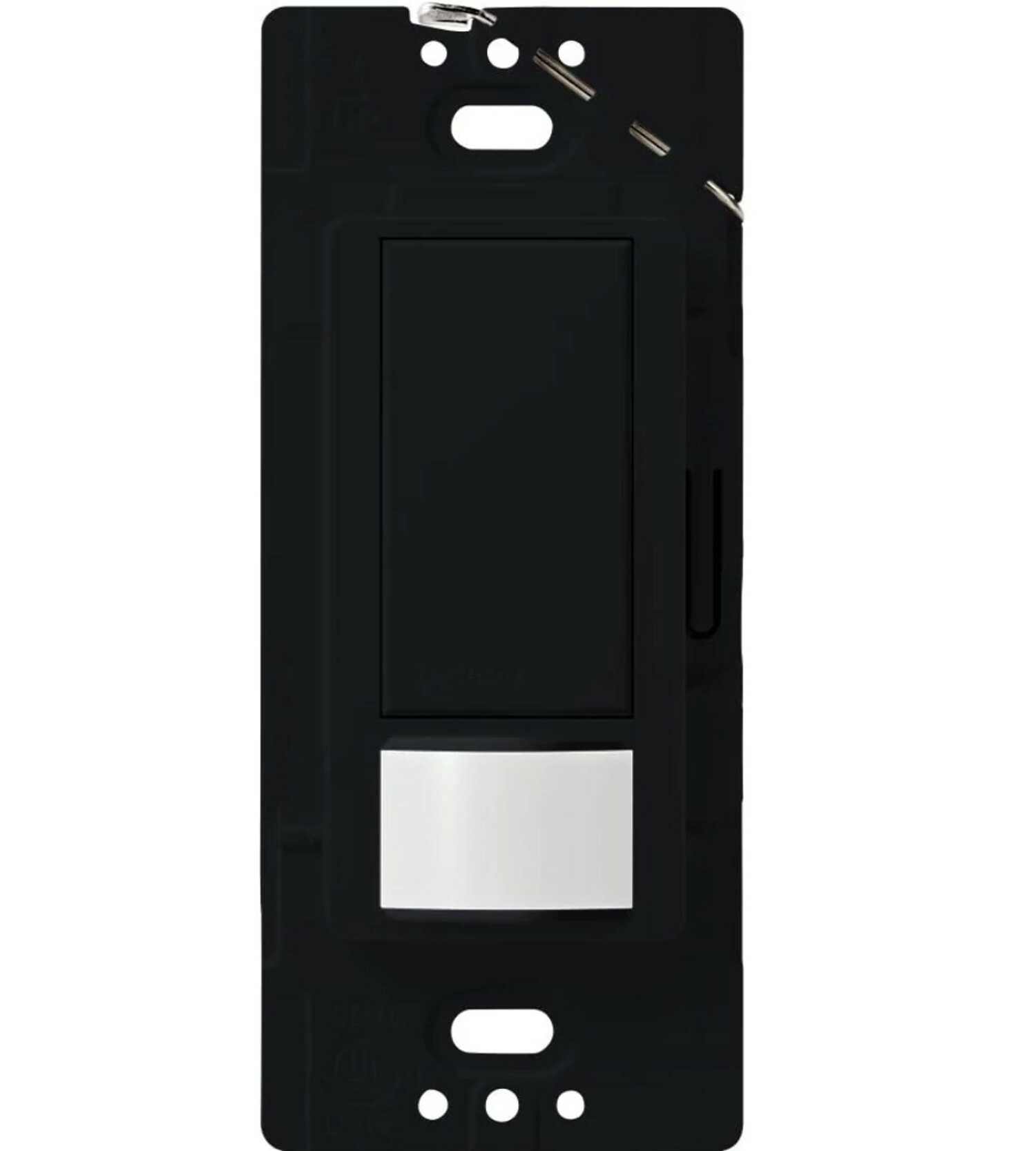 MS-OPS2-MN Maestro Motion Sensor Switch, Ground or Neutral Required, 2 Amp Lighting, 120V, 1 Pole, Midnight