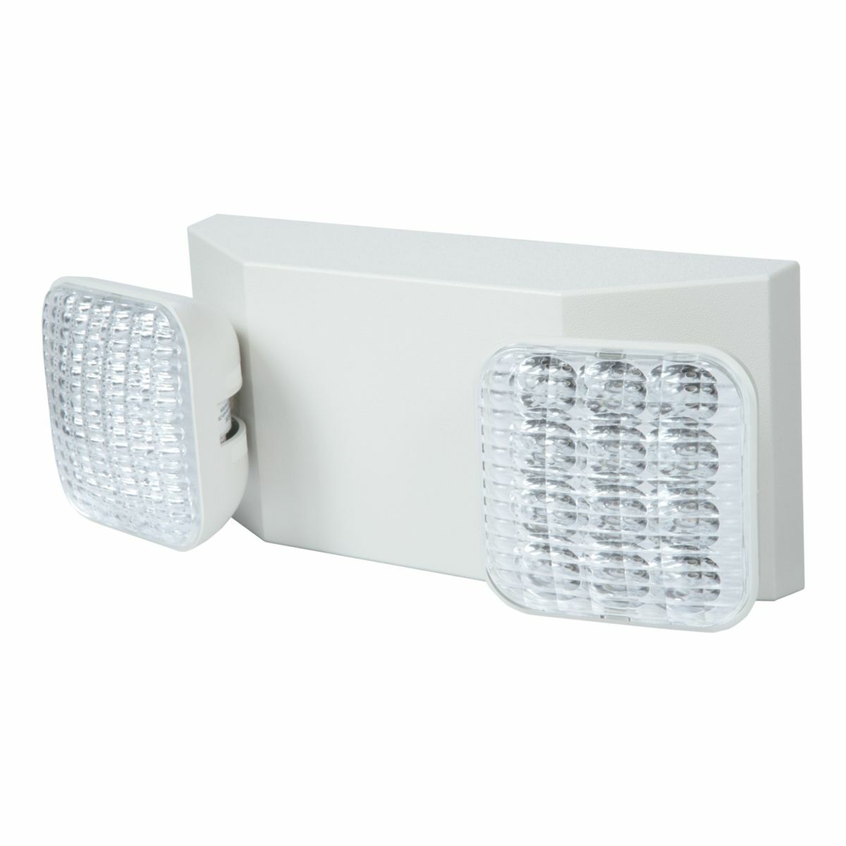 AP2SQLED Sure-Lites All Pro Emergency Light, LED Lamp, 120/277 V AC, 2 Heads, Polycarbonate
