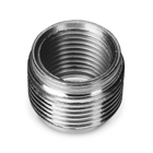 3-1/2 Inch to 2 Inch Reducing Bushing, Steel Zinc Plated