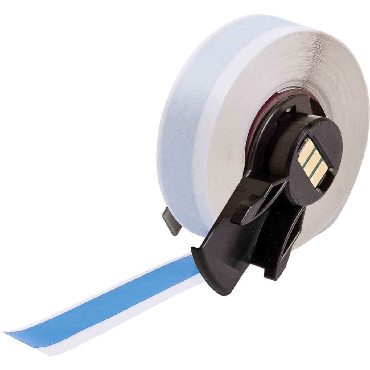 M6C-500-439-BL Multi-Purpose Label Tape, 50 ft L x 0.5 in W, Vinyl