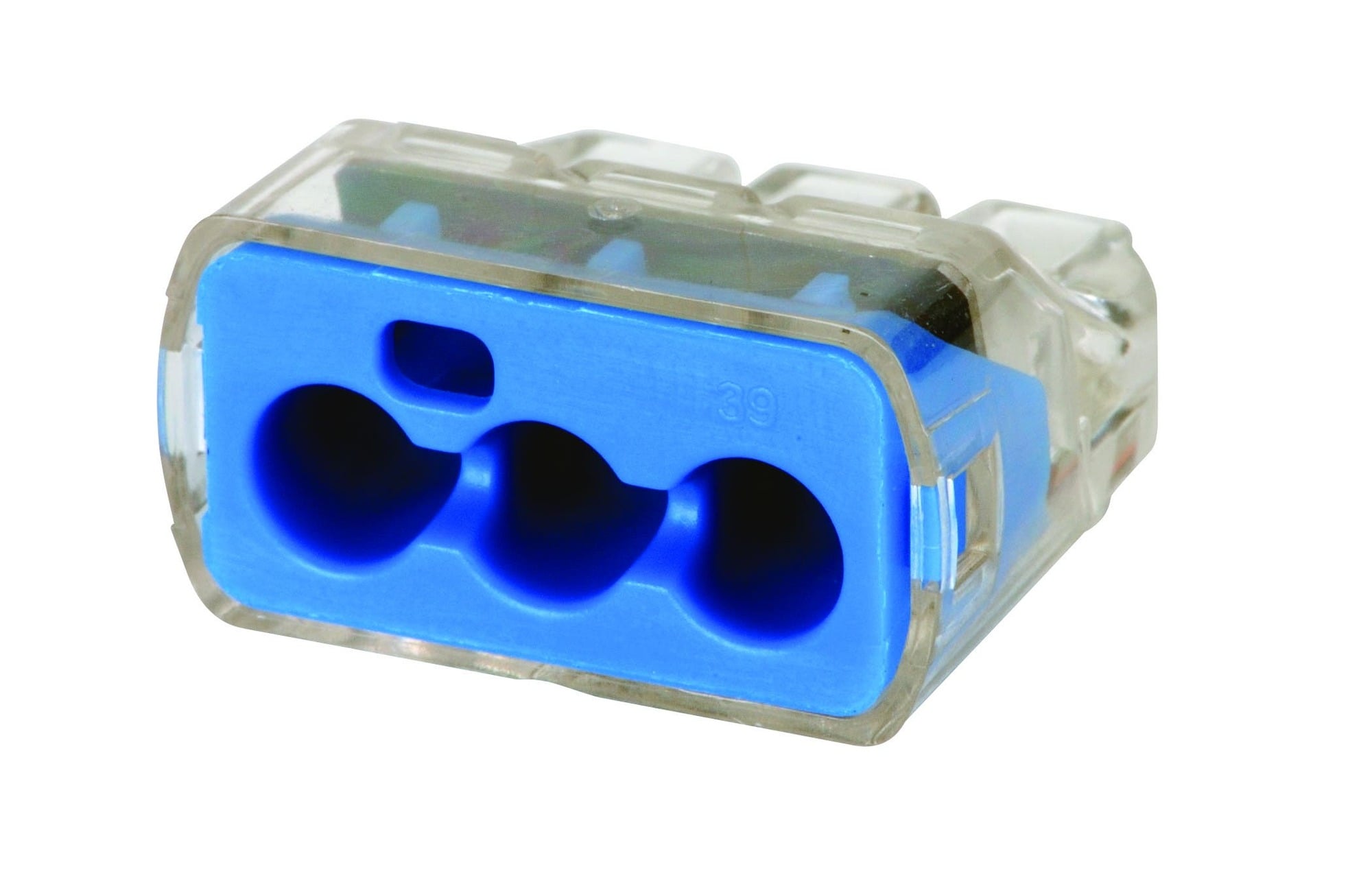 30-1039 In-Sure Push-In Wire Connector, 14 to 10 AWG, 12 to 10 AWG, 14 to 10 AWG Solid/Stranded/Tin-Bonded Wire, Nylon/Polycarbonate