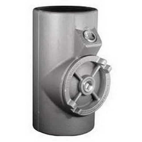 EYF-400 Unilets Dust-Ignitionproof Explosionproof Raintight Conduit Sealing Fitting, 4 in, For Use With IMC/Threaded Rigid Metallic Conduit, Malleable Iron, Triple Coated