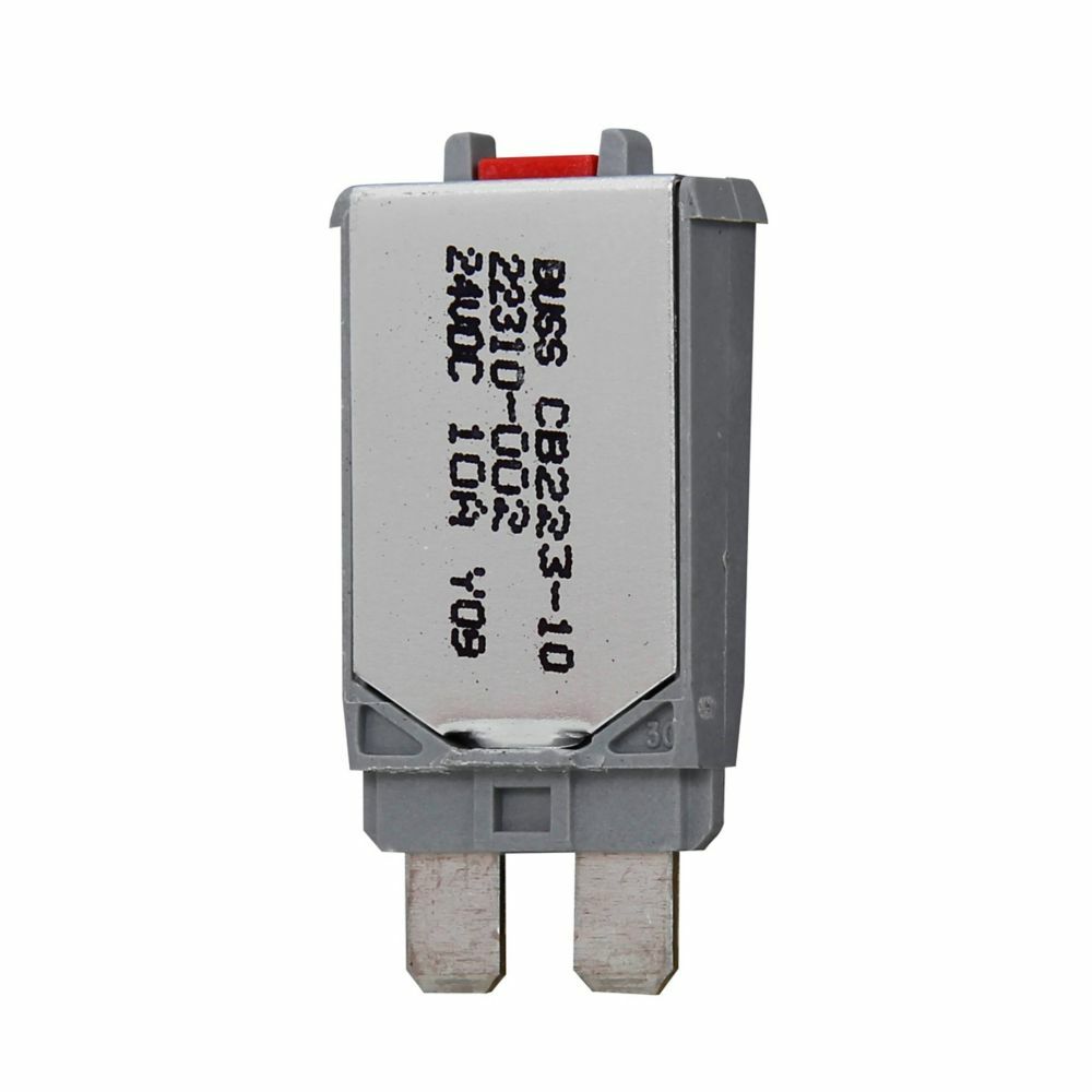CB223-7-1/2 Type III ATC Footprint Manual Automotive Circuit Breaker, 28 V DC, 7.5 A, 150 A Interrupt, 1 Pole