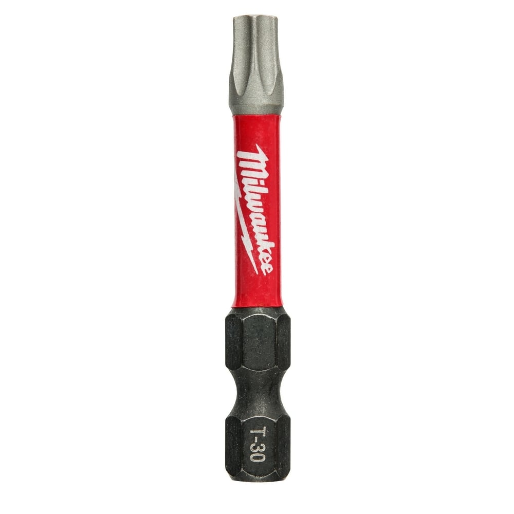 48-32-4487 Shockwave Impact Duty Impact Power Bit, T30 Torx Point, 2 in OAL, 1/4 in, Alloy Steel