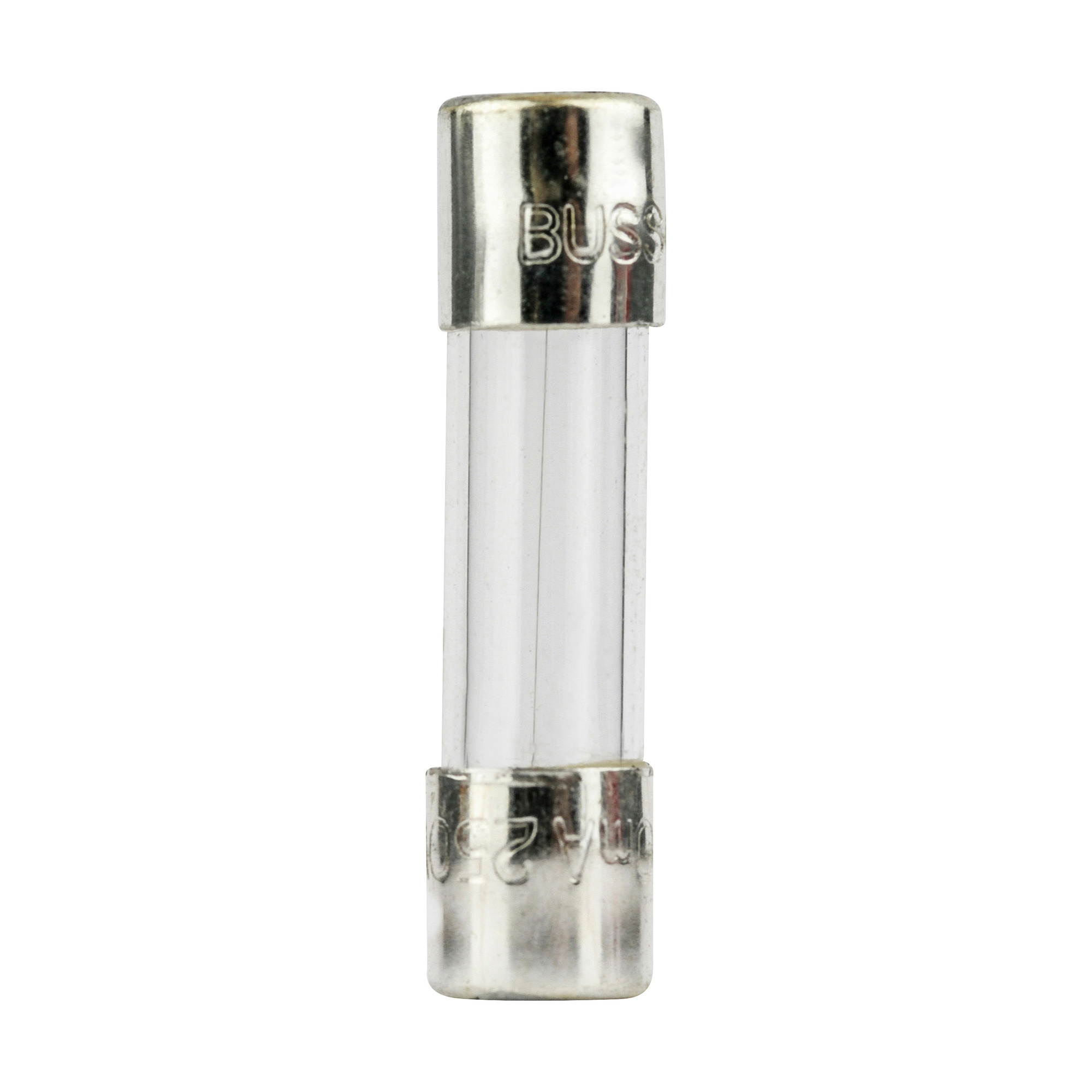 S506-100-R High Breaking Time Delay Fuse With Nickel Plated Brass End Caps, 100 mA, 250 V AC, 35 A, Cylindrical Body