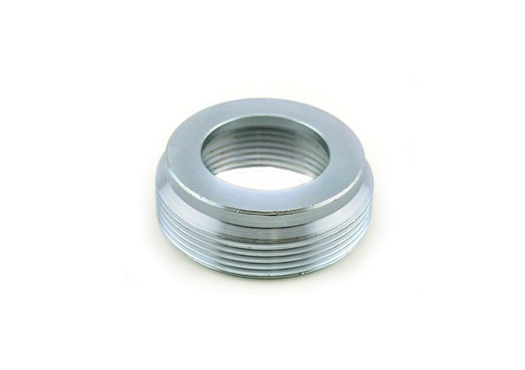 1174 Bridgeport Reducing Bushing, 2 to 1-1/4 in Trade, Steel, Electro-Plated Zinc