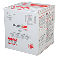SUPPLY-191 RecyclePak Large U-Tube HID Lamp Recycling Box, 24 in L x 22 in W x 22 in H