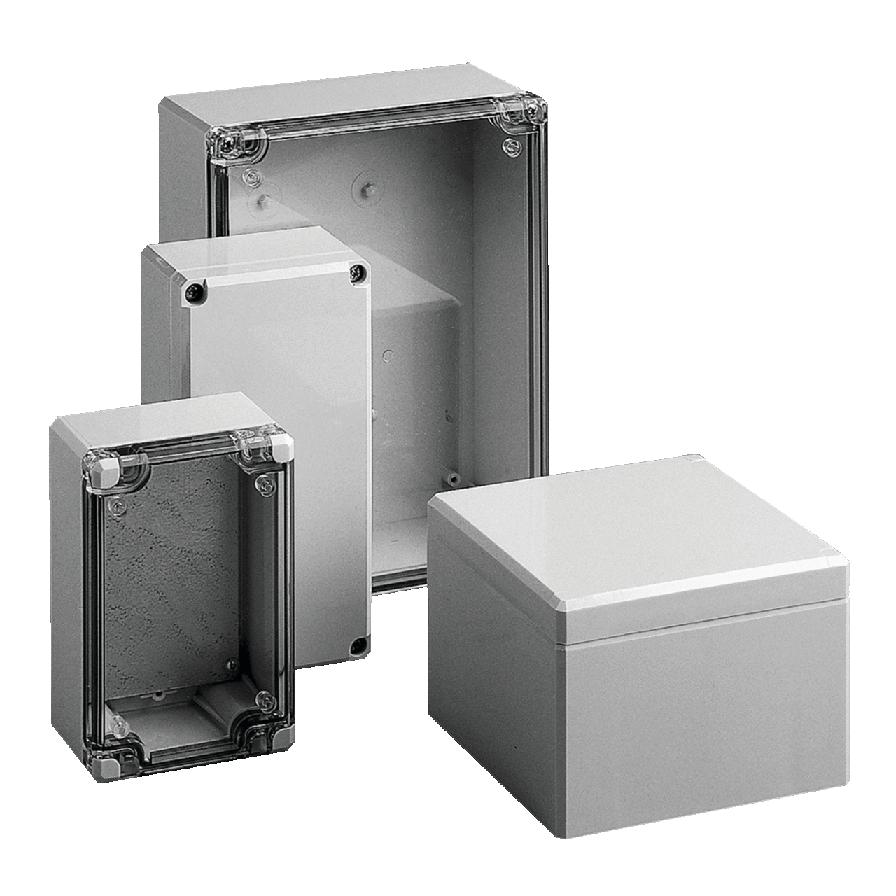 Q1686PCD Qline Junction Box, 160 mm H x 80 mm W x 55 mm D, Opaque/Screw Cover, NEMA 4X/IP67 NEMA Rating, Polycarbonate