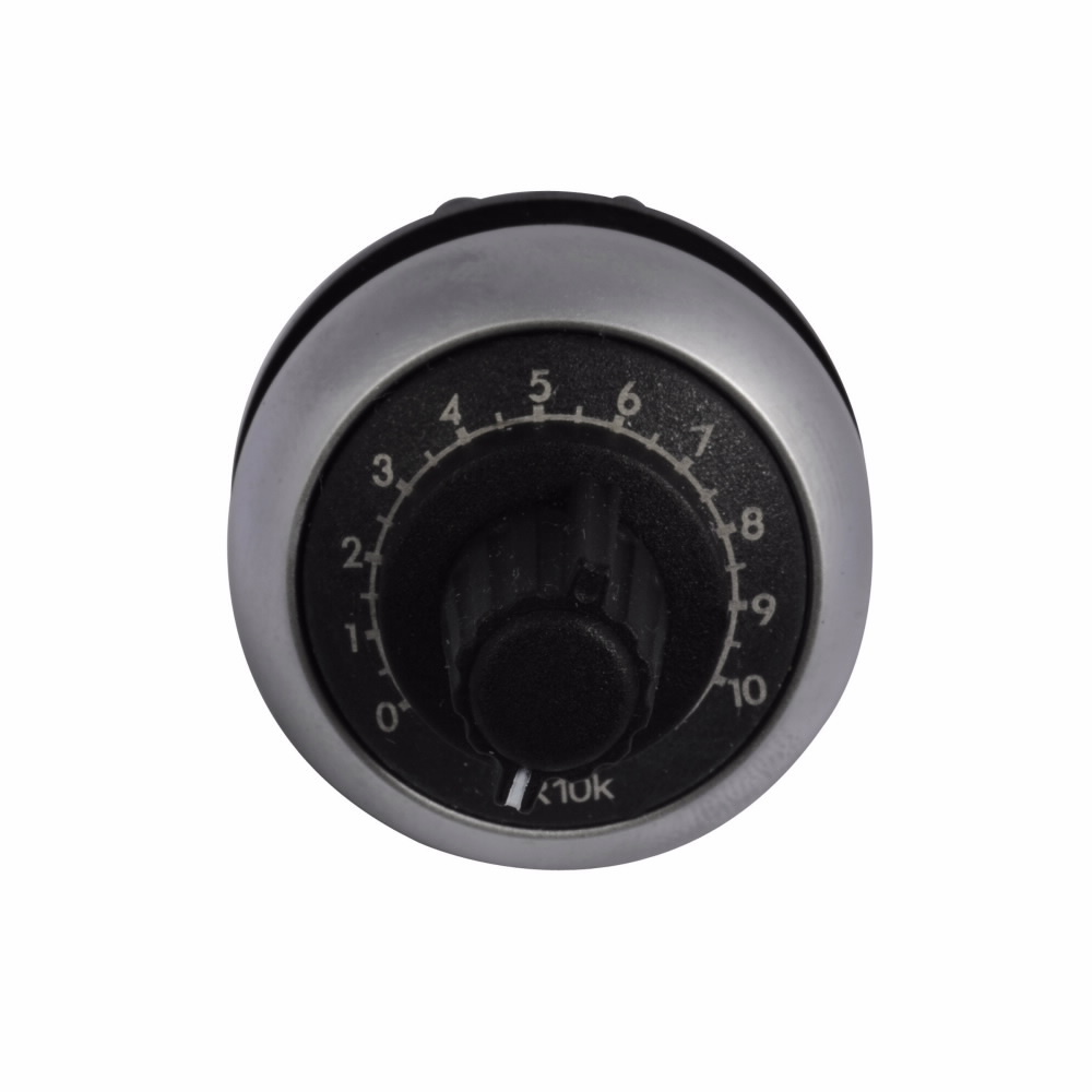 M22-R10K Knob Actuator Potentiometer, 1/2 W Power Rating, 10 kOhm