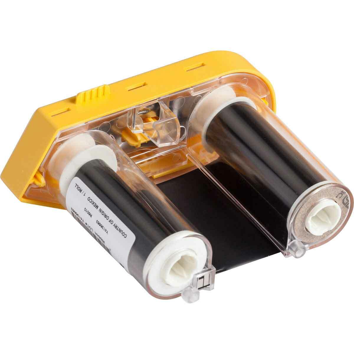 M61-R6010 R6000 1-Color Printer Ribbon, 75 ft L 2 in W, Resin, Black