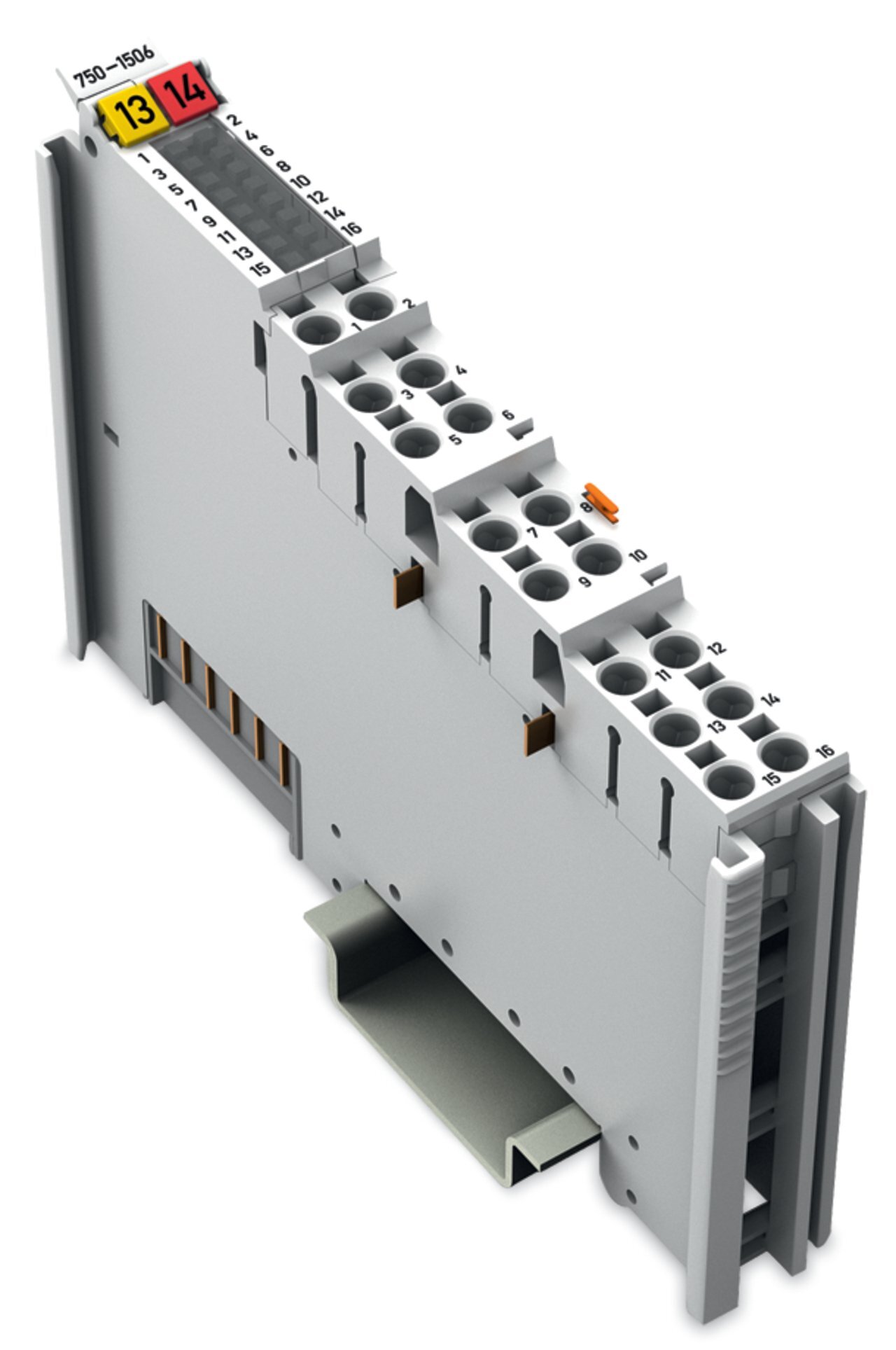 750-1506 750 Digital Input Module, 8 Inputs, 8 Outputs
