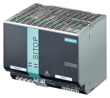 6EP13363BA00 6EP Fixed Power Supply, 85 to 132/170 to 264 V AC Input, 24 VDC Output, 480 W Power Rating, 20 A, DIN Rail Mount