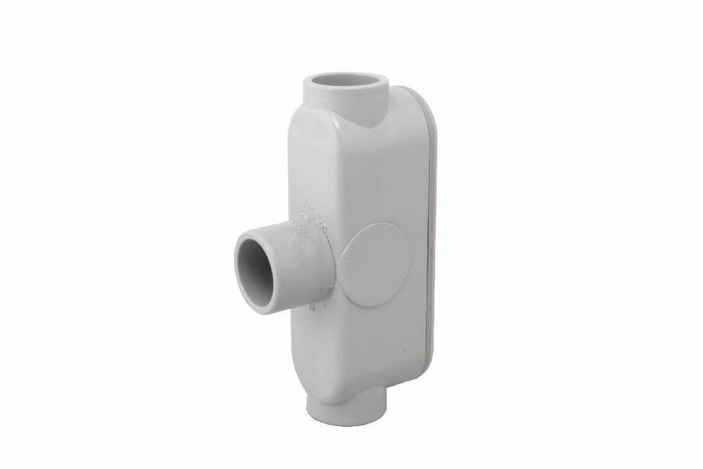 077452 Type TB 6 Access Fitting, 3/4 in Hub, PVC