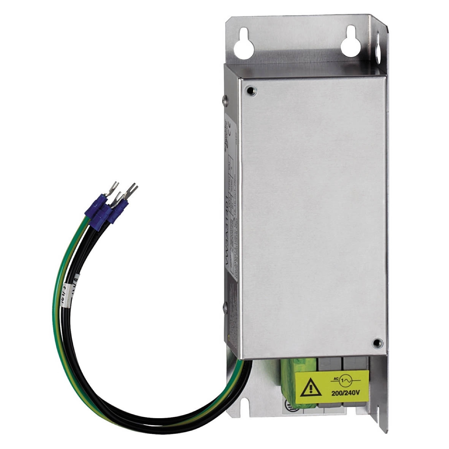 VW3A31401 Radio Interference EMC Input Filter, 200 to 240 VAC, 9 A, 1/4 hp, 7.68 in H x 2.83 in W