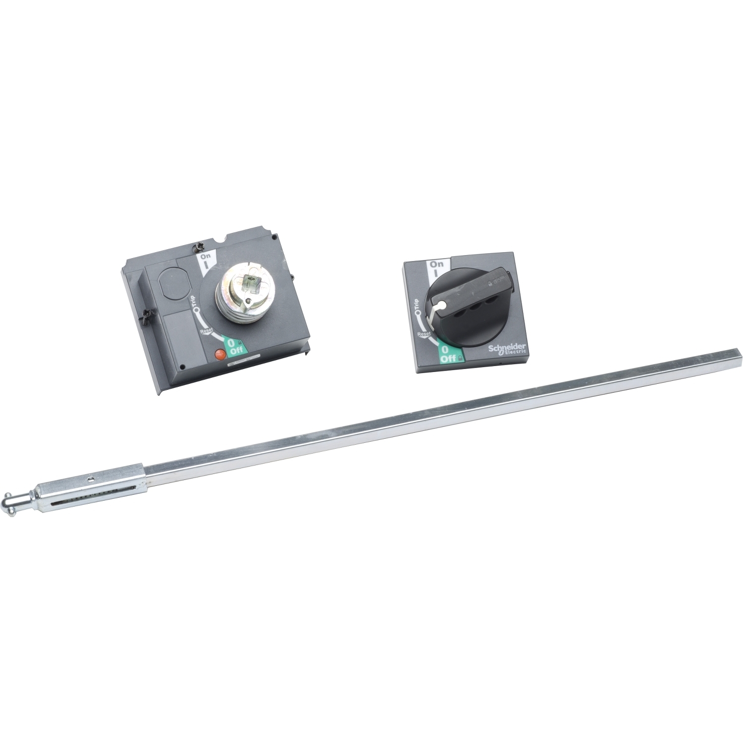 S29343 PowerPact Telescopic Standard Rotary Operating Handle, Black
