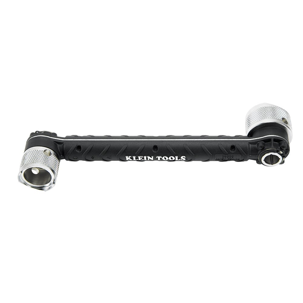 56999 Twist Rotating Head Conduit Locknut Wrench, 3/4 in, 1/2 in Wrench, 9 in OAL, Steel