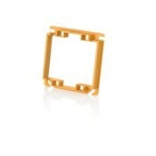 3017-C00 2-Gang Mud Ring, Metal