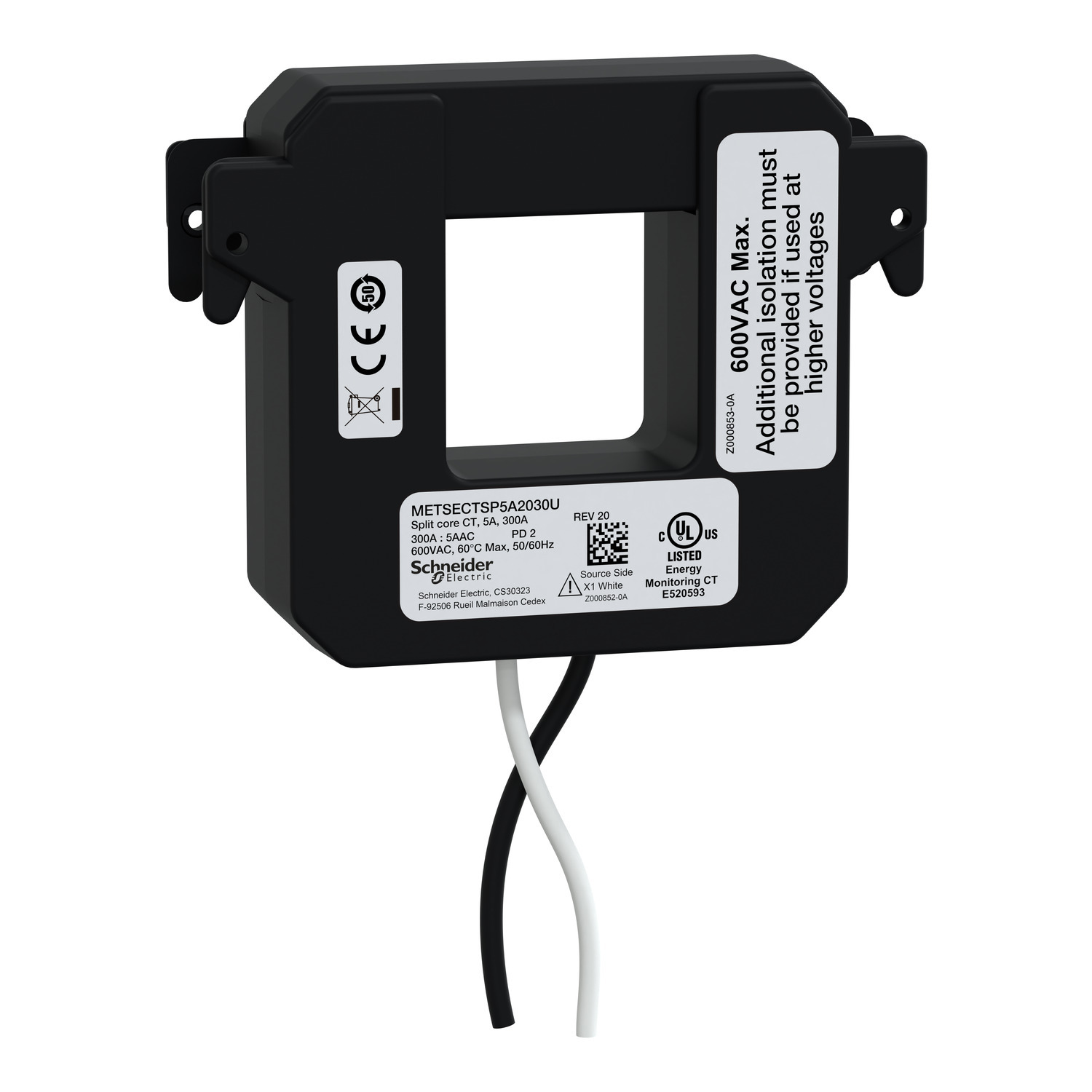 METSECTSP5A2030U Current Transformer, 5 A Secondary