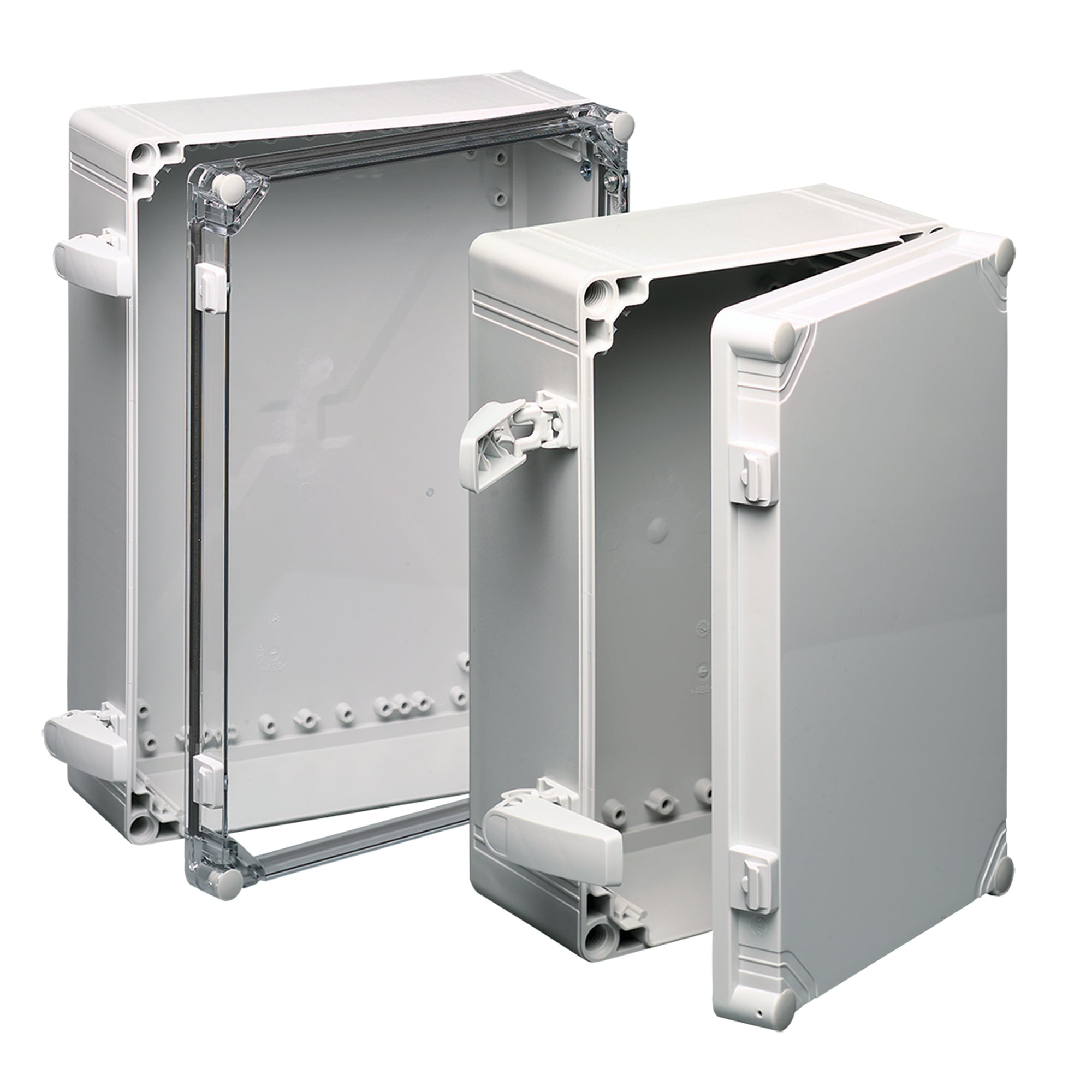 Q603013PCICC Qline Junction Box, 600 mm H x 300 mm W x 123 mm D, Clear Screw Cover, NEMA 4X/IP66 NEMA Rating, Polycarbonate