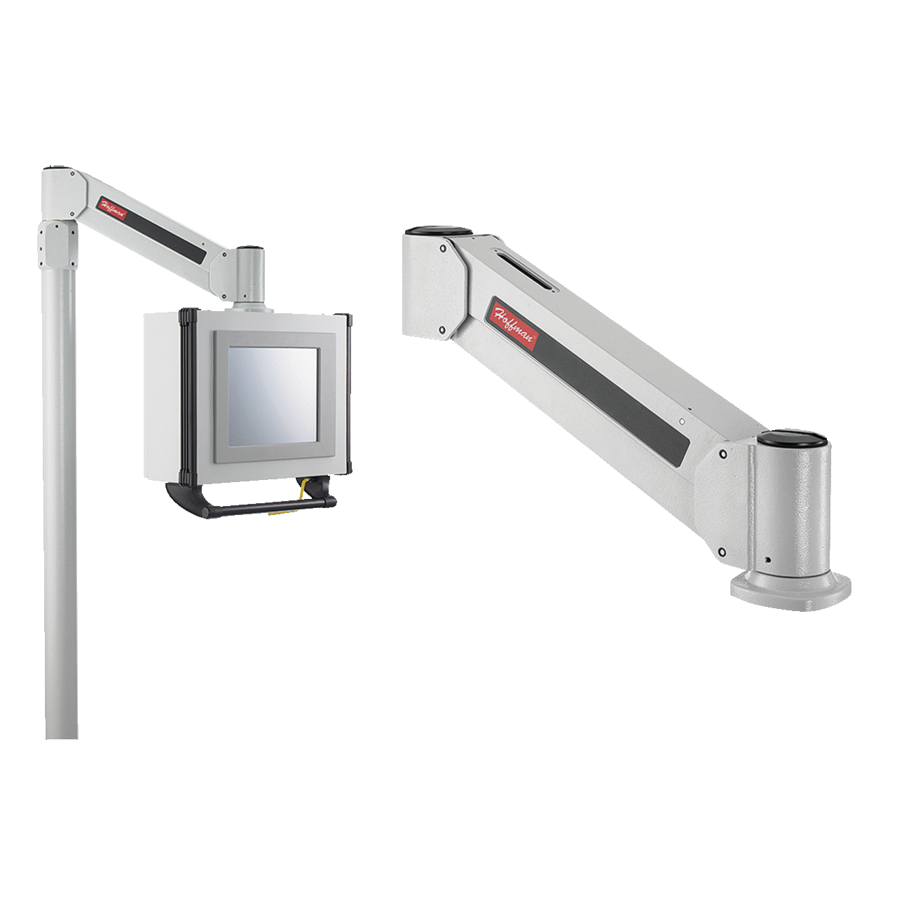 VL22 Syspend VM4 Type 4 VL Motion Arm, For Use With SYSPEND HMI Enclosures, 30 to 100 lb Load Capacity, 22 in, Aluminum, Gray