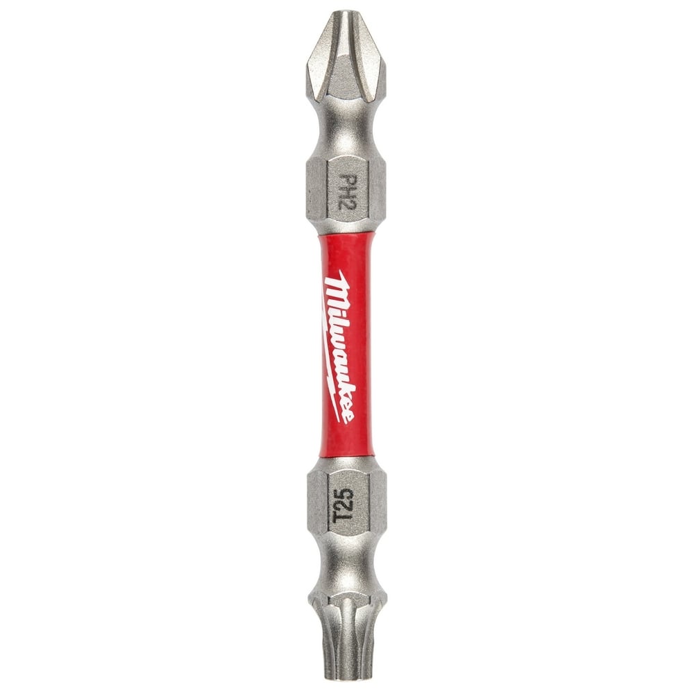 48-32-4312 Shockwave Double Ended Power Bit, PH2/T25 Phillips/Torx Point, 2-3/8 in OAL