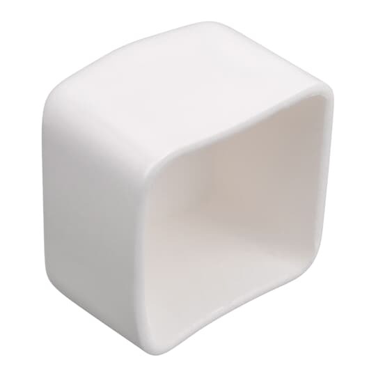 A-804-NEOP-WH Superstrut 800 End Cap, 1-5/8 in L x 1-5/8 in W, For Use With A1200, A1400 Series Channel, Surface Raceway and Lighting System, Neoprene