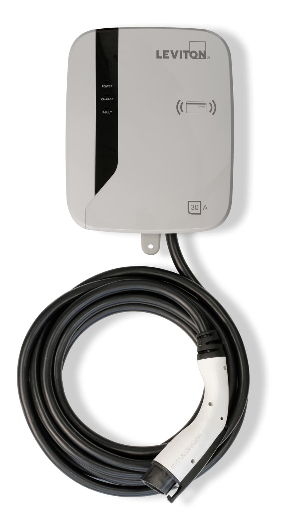 EVR30-R2C Evr-Green Level 2 Electric Vehicle Charging Station With 3rd Party Network Compatibility, 208 to 240 VAC, 30 A, 1 Phase, 8 AWG Wire, NEMA 3R Enclosure