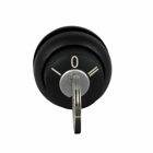 Eaton M22 Modular Two Position Key-Operated Selector Switch, 22.5 mm, Maintained, Key removable left, Non-illuminated, Bezel: Black, Button: Black, MS2, IP66, NEMA 4X, 13, Two-Position, 100,000 Operations