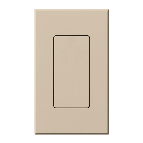 NT-BI-TP Nova T Blank Insert for Architectural Matte Wall Plates with 1 Gang Wall Plate, Taupe