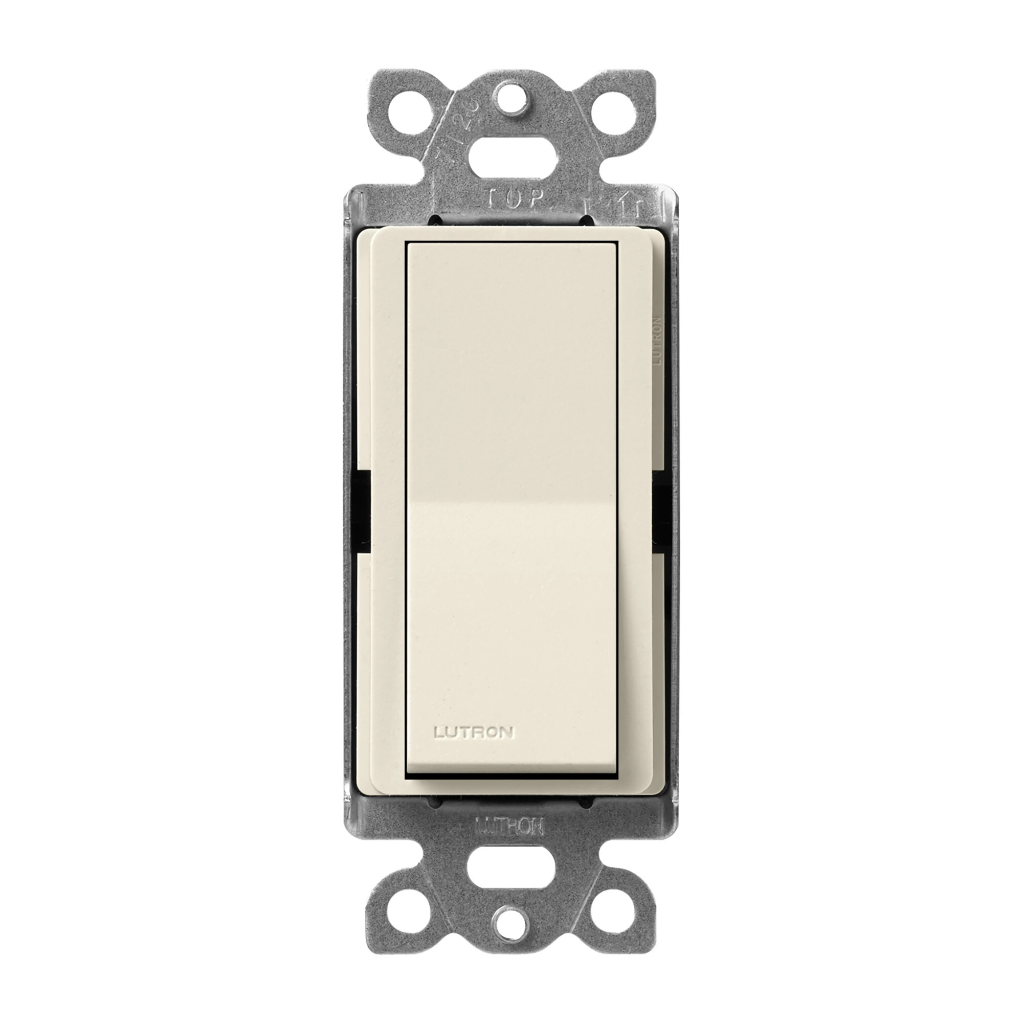SC-4PS-PM Claro, On/Off Rocker Switch, 15 Amp, 4-Way, Satin, Pumice