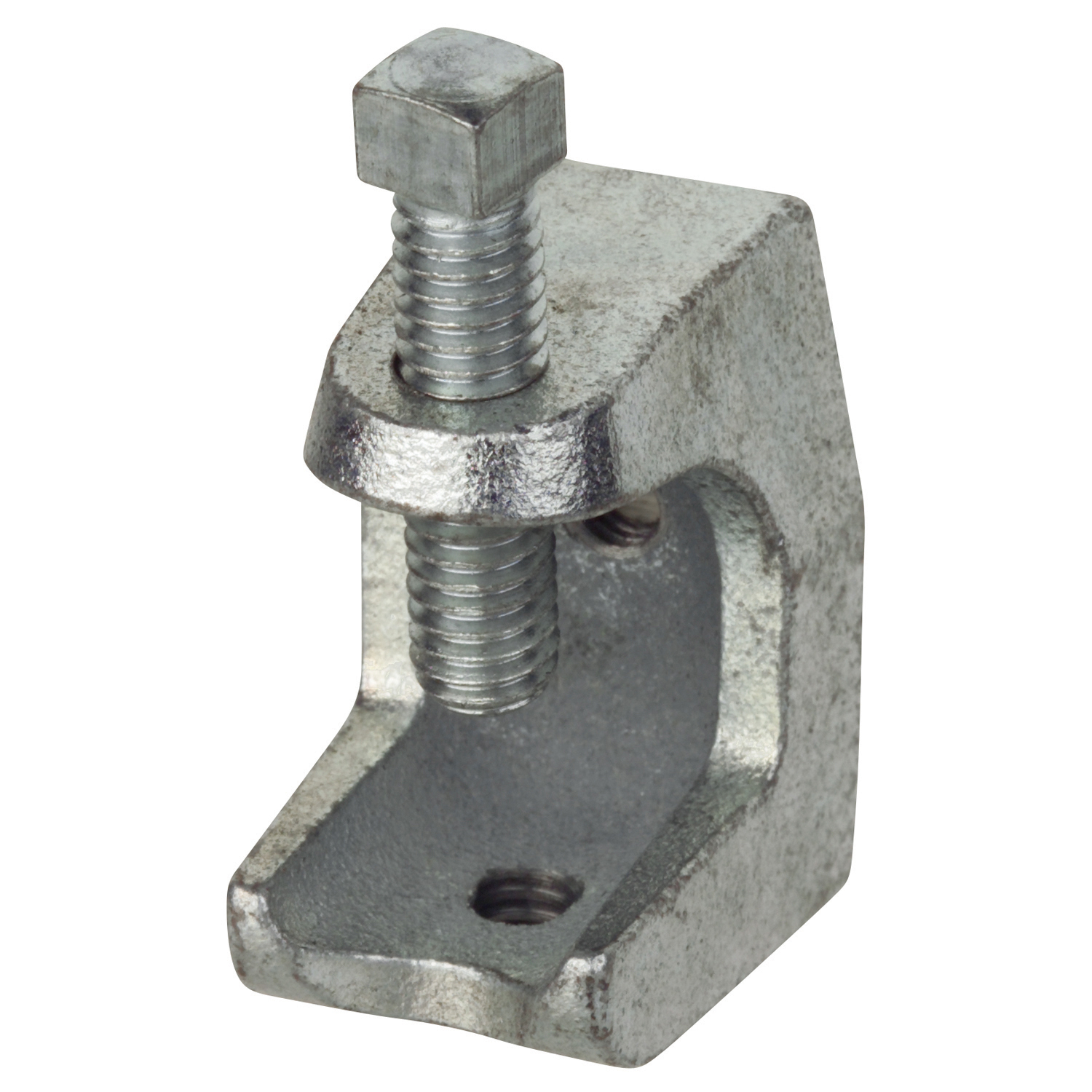 500SC-1 Steel City Beam Clamp, 1/4-20 Rod, 450 lb Load, Malleable Iron