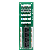 47609-4DP Combination Phone and Data Board, RJ45