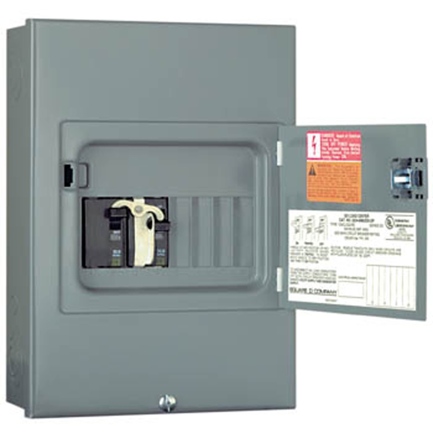 CQO48M30DSGP 1-Phase Main Lug Load Center With Surface Cover, 120/240 V AC, 30 A