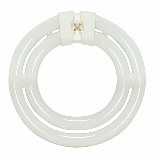 S6596 HyGrade Circline Fluorescent Lamp, 55 W, 1-1/8 in OAD, T9 Shape, 3800 Lumens Initial Lumens