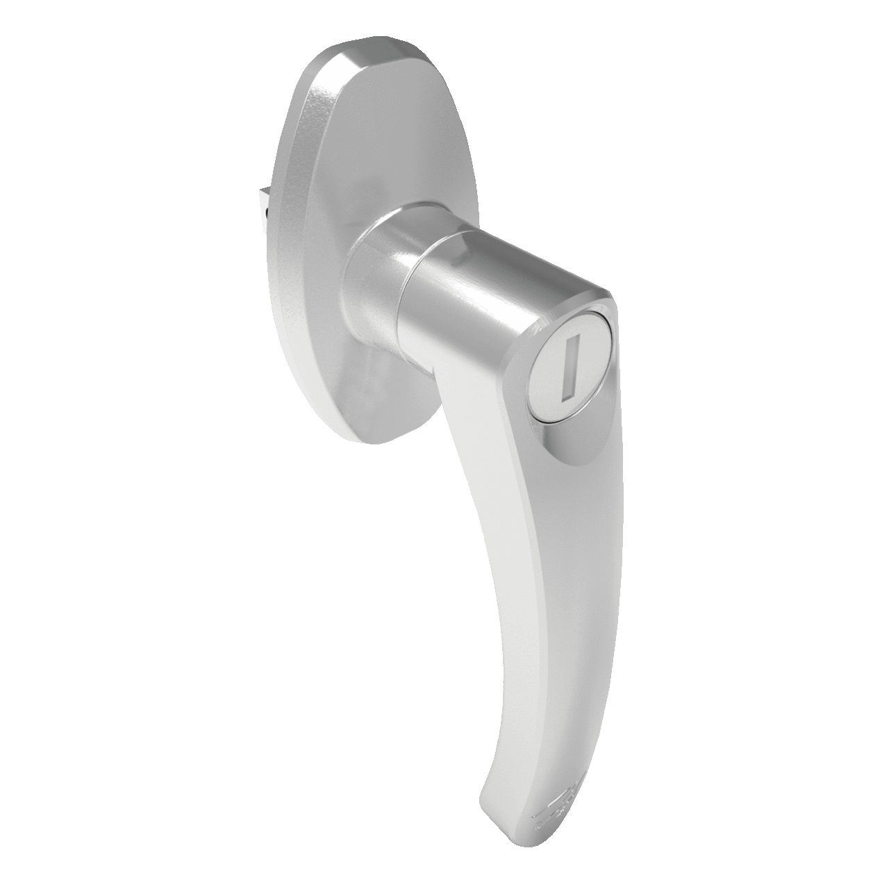 AL2A A80 1-Point Clockwise Latch Kit, Keyed Handle, For Use With 1-Door NEMA 12 Enclosures, Steel, Zinc Plated