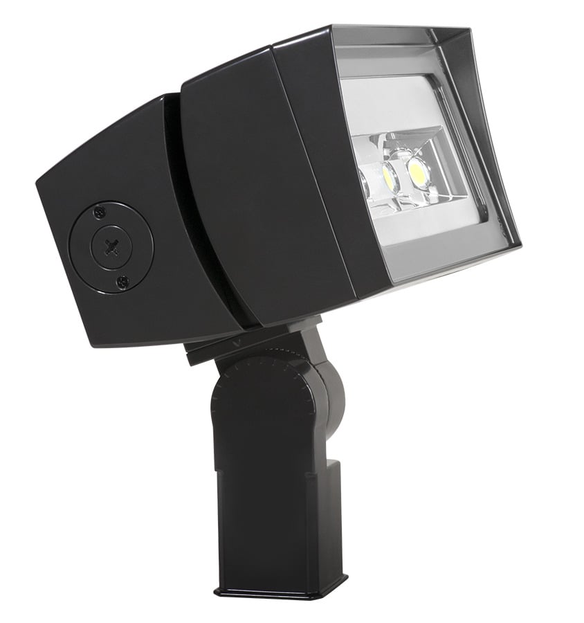 FFLED120SFN/D10 FFLED Future Floodlight, LED Lamp, 121 W Fixture, 120 to 277 V AC, Bronze Housing