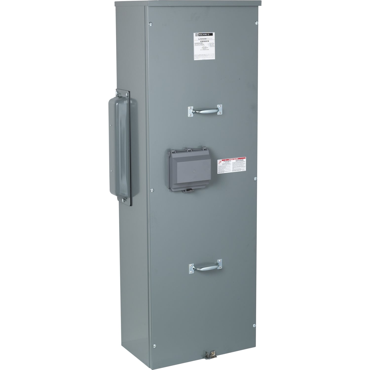 EZM3800CB Main Unit, EZ Meter Pak, 800 Amp, 208Y/120V, 3 Phase, 4 Wire, Aluminum Busbar, 65 kA SCCR, Main Breaker, OH, UG