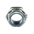 1 Inch Bullet Hub Connector, Steel Nylon Insulated for Use with Rigid/IMC Conduit
