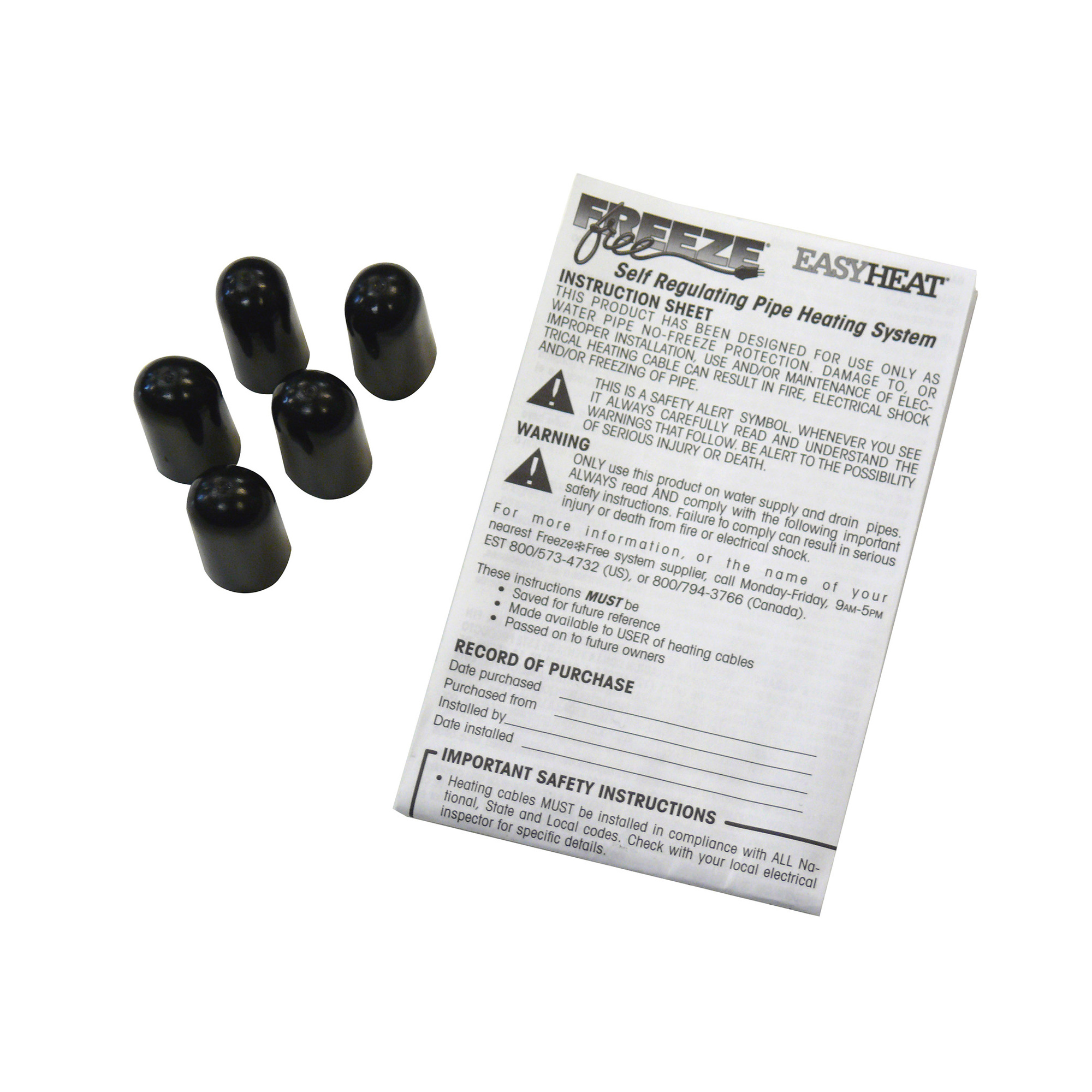 FFEC Freeze Free End Seal Kit, 7.4 in L